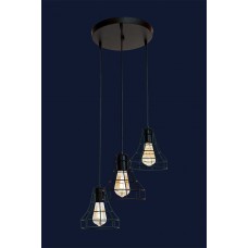 Люстра Loft 7528876F-3 BK (300) 