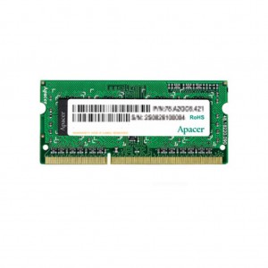 Apacer AS04GFA60CAQBGJ SoDIMM DDR3L 4GB 1600 MHz Apacer AS04GFA60CAQBGJ SoDIMM DDR3L 4GB 1600 MHz
