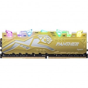 Apacer EK.08G2Z.GJM DDR4 8GB 3000 MHz Panther Rage RGB Silver-Golden Apacer EK.08G2Z.GJM DDR4 8GB 3000 MHz Panther Rage RGB Silver-Golden
