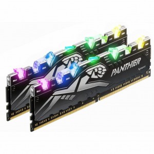Apacer EK.16GA1.GJNK2 DDR4 16GB 2x8GB 3200 MHz Panther Rage RGB Silver