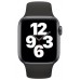 Apple Watch SE GPS 40mm Space Gray Aluminum Case With Black Sport Band MYDP2