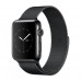 Apple Watch Series 2 38mm Space Black Stainless Steel Case With Space Black Milanese Loop MNPE2