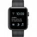 Apple Watch Series 2 38mm Space Gray Aluminum Case With Black Woven Nylon Band MP052