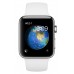 Apple Watch Series 2 38mm Stainless Steel Case With White Sport Band MNP42