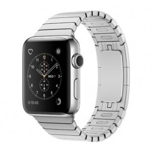 Apple Watch Series 2 42mm Stainless Steel Case With Silver Link Bracelet MNPT2