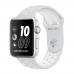 Apple Watch Series 2 Nike+ 42mm Silver Aluminum Case With Pure Platinum/White Nike Sport Band MQ192