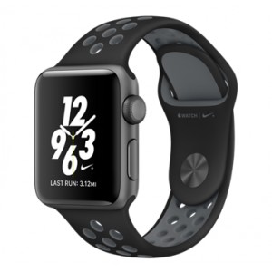 Apple Watch Series 2 Nike+ 42mm Space Gray Aluminum Case With Anthracite/Black Nike Sport Band MQ182