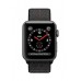Apple Watch Series 3 GPS + LTE 38mm Space Gray Aluminum Case with Black Sport Loop MRQE2