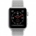 Apple Watch Series 3 GPS + LTE 42mm Silver Aluminum Case With Seashell Sport Loop MQK52