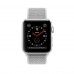 Apple Watch Series 3 GPS + LTE 42mm Silver Aluminum Case With Seashell Sport Loop MQKQ2