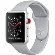 Apple Watch Series 3 GPS + LTE 42mm Silver Aluminum With Fog Sport Band MQK12