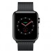 Apple Watch Series 3 GPS + LTE 42mm Space Black Stainless Steel Case With Milanese Black MR1L2