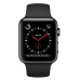 Apple Watch Series 3 GPS + LTE 42mm Space Gray Aluminum Case With Black Sport Band MQKN2