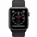 Apple Watch Series 3 GPS + LTE 42mm Space Gray Aluminum Case with Black Sport Loop MRQF2