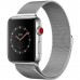 Apple Watch Series 3 GPS + LTE 42mm Stainless Steel Case With Milanese Loop MR1J2