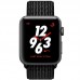 Apple Watch Series 3 Nike+ GPS + LTE 38mm Space Gray Aluminium Case With Black/Pure Platinum MQL82