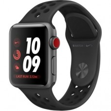Apple Watch Series 3 Nike+ GPS + LTE 38mm Space Gray Aluminum w. Anthracite/Black Sport MQM82