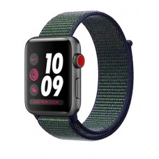 Apple Watch Series 3 Nike+ GPS + LTE 38mm Space Gray Aluminum with Mig Fog Sport Loop MQLA2