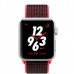 Apple Watch Series 3 Nike+ GPS + LTE 42mm Silver Aluminum Bright Crimson/Black Sport MQLE2