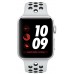 Apple Watch Series 3 Nike+ GPS + LTE 42mm Silver Aluminum Case With Pure Platinum/Black Band MQME2