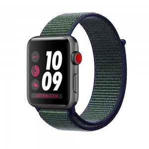 Apple Watch Series 3 Nike+ GPS + LTE 42mm Space Gray Aluminium Case MidnightNike Sport Loop MQMK2