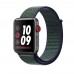 Apple Watch Series 3 Nike+ GPS + LTE 42mm Space Gray Aluminium Case MidnightNike Sport Loop MQMK2