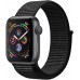 Apple Watch Series 4 GPS 40mm Space Gray Aluminum Case with Black Sport Loop MU672