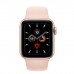 Apple Watch Series 5 GPS + Cellular 40mm Gold Aluminum Case With Pink Sand Sport Band MWWP2/MWX22