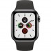 Apple Watch Series 5 GPS + Cellular 40mm Space Black Stainless Steel Case Black Sport Band MWWW2