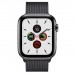 Apple Watch Series 5 GPS + Cellular 44mm Space Black Stainless Steel Case with Space Black (MWW82)
