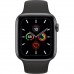 Apple Watch Series 5 GPS + Cellular 44mm Space Gray Aluminum Case with Black Sport Band MWW12/MWWE2
