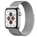 Apple Watch Series 5 GPS + Cellular 44mm Stainless Steel Case with Milanese Loop MWW32