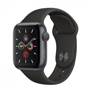 Apple Watch Series 5 GPS 40mm Space Gray Aluminum Black Space Gray Aluminum Sport Band MWV82