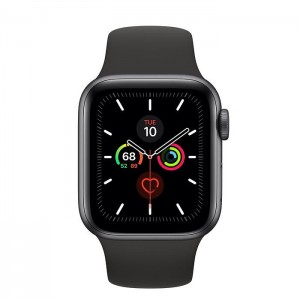 Apple Watch Series 5 GPS 40mm Space Gray Aluminum Black Space Gray Aluminum Sport Band MWV82