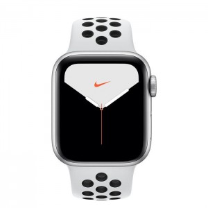 Apple Watch Series 5 Nike GPS + LTE 40mm Silver Aluminum Case With Pure Platinum/Black Nike Sport Band MX372/MX3C2