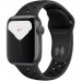 Apple Watch Series 5 Nike GPS 40mm Space Gray Aluminum Case Anthracite/Black Nike Sport Band MX3T2