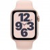 Apple Watch Series 6 40mm GPS Gold Aluminum Case With Pink Sand Sport Band MG123