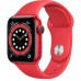 Apple Watch Series 6 40mm Red Aluminium Case With Red Sport Band M00A3