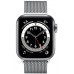 Apple Watch Series 6 40mm Silver Stainless Steel Case With Silver Milanese M02V3/M06U3