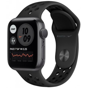 Apple Watch Series 6 Nike 40mm GPS Space Gray Aluminium Case With Anthracite Black Nike Sport Band M00X3 Apple Watch Series 6 Nike 40mm GPS Space Gray Aluminium Case With Anthracite Black Nike Sport Band M00X3