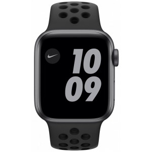 Apple Watch Series 6 Nike 40mm GPS Space Gray Aluminium Case With Anthracite Black Nike Sport Band M00X3 Apple Watch Series 6 Nike 40mm GPS Space Gray Aluminium Case With Anthracite Black Nike Sport Band M00X3