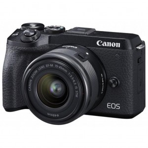 Canon EOS M6 Mark II + 15-45 IS STM + EVF Kit Black