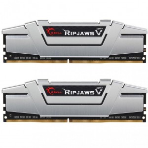 G.Skill F4-2666C15D-16GVS DDR4 16GB (2x8GB) 2666 MHz RipjawsV Silver