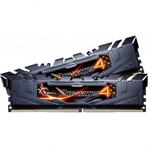 G.Skill F4-3000C15D-16GRK DDR4 16GB (2x8GB) 3000 MHz Ripjaws4 Black
