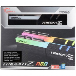 G.Skill F4-3000C16D-16GTZR DDR4 16GB (2x8GB) 3000 MHz TridentZ RGB Black