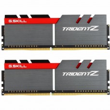 G.Skill F4-3200C16D-16GTZB DDR4 16GB (2x8GB) 3200 MHz Trident Z Silver H/ Red