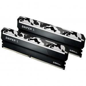 G.Skill F4-3200C16D-32GSXWB DDR4 32GB 2x16GB 3200 MHZ SniperX Urban Camo