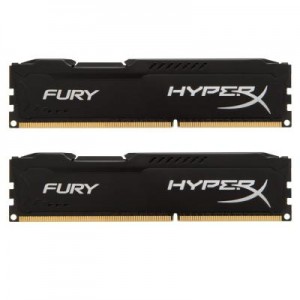 Kingston HX316C10FBK2/16 16Gb DDR3 1600M Hz HyperX Fury Black 2x8GB