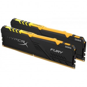 Kingston HX424C15FB3AK2/32 DDR4 32GB 2x16GB 2400 MHz HyperX Fury Black RGB