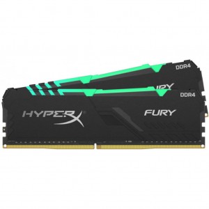 Kingston HX424C15FB3AK2/32 DDR4 32GB 2x16GB 2400 MHz HyperX Fury Black RGB